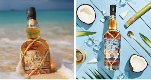 Pic of two bottles of Rum